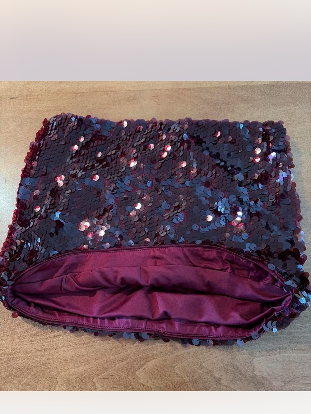 Princess Polly Burgundy Sequin Mini Skirt - Picture 6 of 7